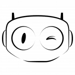 KINDERLEICHT Favicon (schwarz-weiß)